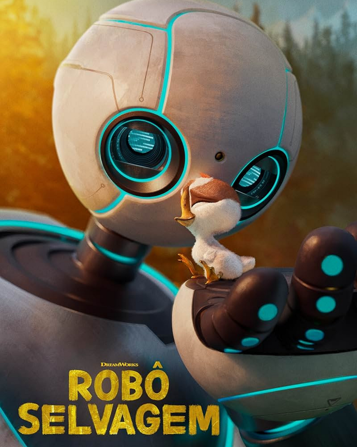 Capa de Robô Selvagem